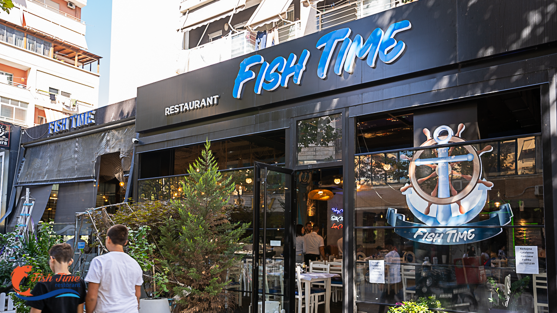 Menu Fish Time powered by